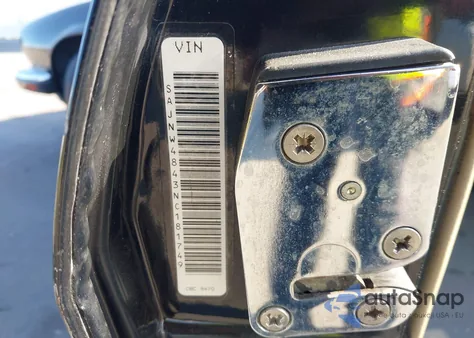 1992 Jaguar Xjs из США, поврежденный, VIN SAJNW4843NC181749